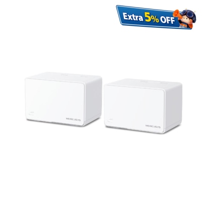 MERCUSYS Halo H70X AX1800 Dual Band WiFi 6 Mesh Router (2 Pack)