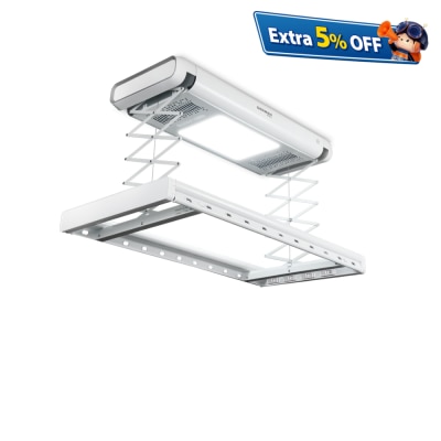 GERMAN POOL ADR-383-SC,WiFi Smart UV Clothes Drying Rack Cloth Dryer