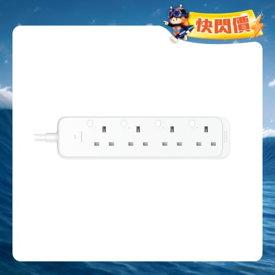 TP-Link - Tapo P304M Wi-Fi 智能拖板 (四个独立插座)