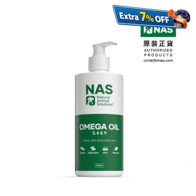NAS Omega 3, 6 & 9 Oil for DOGS