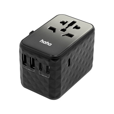 haha TRAVEL H-FT100 GaN 100W 5输出旅行转换插头