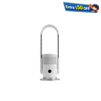 Momax AP7SAUKW Ultra-Air Plus IoT 智能紫外光空氣淨化冷暖風機 (附兩個過濾網)