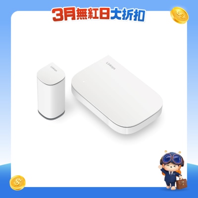 LINKSYS - Velop LN11011201 AX3000 Micro 6 Mesh System (1 Router and 1 Node)