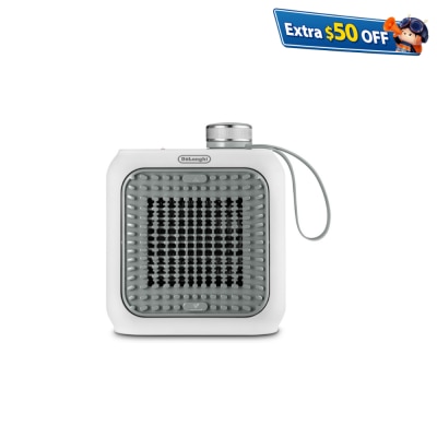 DELONGHI HFX12C03 Compact Ceramic Fan Heater