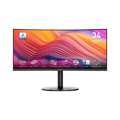 MSI 微星 Modern MD342CQP 34"120Hz 曲面 顯示屏