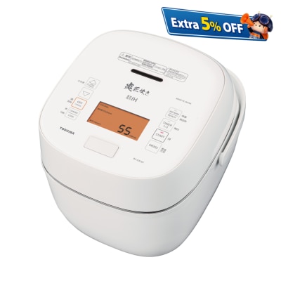 TOSHIBA RC-DX18T 1.8L IH Vacuum & Pressure Rice Cooker