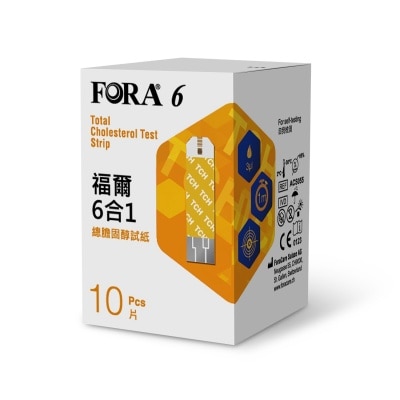 FORA 福尔胆固醇试纸 10张