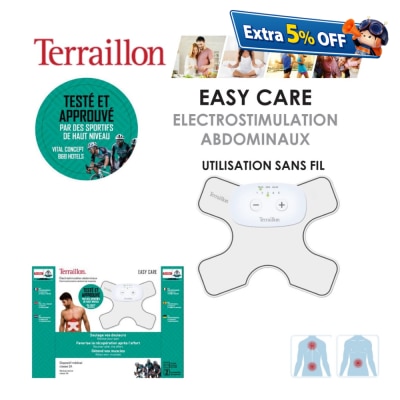 TERRAILLON EASY CARE EPAULES Abdominal muscles (TENS / EMS / Massage)