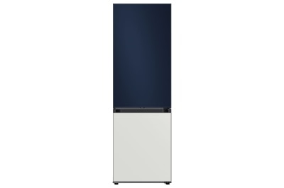 SAMSUNG 三星電子 BESPOKE AI 設計品味雙門下置式雪櫃 340L (海軍藍 / 迷霧白) 雪櫃