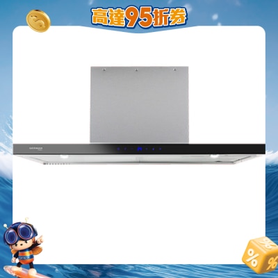 GERMAN POOL - RSS-7356,Ultra Slim Chimney Type Range Hood Cookerhood