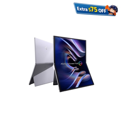 ASUS ZenScreen Fold OLED MQ17QH Portable Monitor