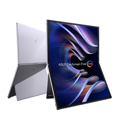 ASUS 華碩 ZenScreen Fold OLED MQ17QH 便攜式 顯示屏