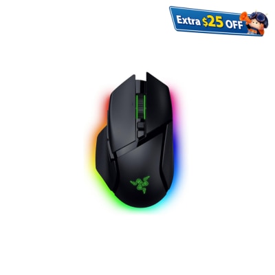 Razer Basilisk V3 Pro 35K - Ergonomic RGB Wireless Gaming Mouse