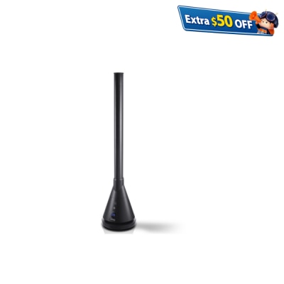 GERMAN POOL EFB326H-SC WiFi Smart SlimTower 2-in-1 Cooing & Warming Bladeless Fan