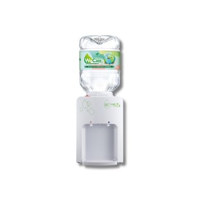 WATSONS WATER 屈臣氏蒸餾水 Wats MiniS冷熱水機(白色) + 16樽8公升樽裝蒸餾水 image