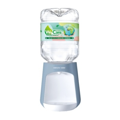 WATSONS WATER 屈臣氏蒸餾水 B-22 坐枱式温热水机 (蓝色) + 16樽8公升樽装蒸馏水