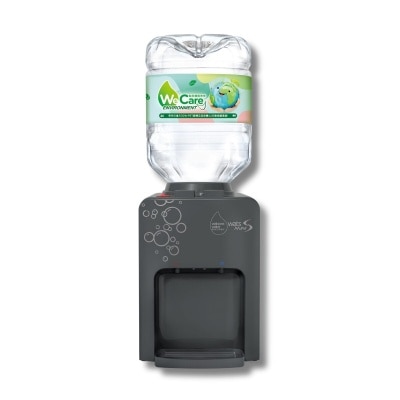 WATSONS WATER 屈臣氏蒸餾水 Wats-MiniS冷热水机(灰色) + 16樽8公升樽装蒸馏水
