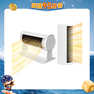 Yohome - YH-008S (新风版) 立卧式广角4D摇头万用全身速热 暖风机