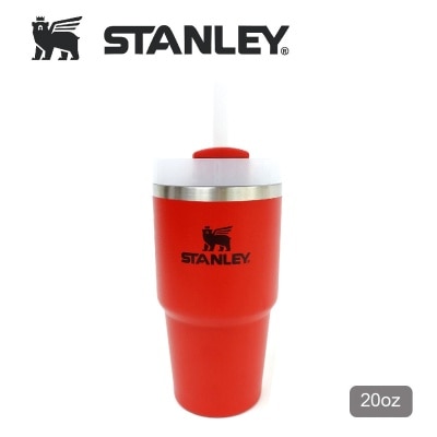 Stanley 20oz 冒險系列真空保溫吸管隨手杯 - LAVA