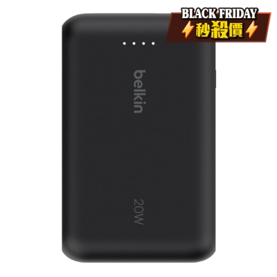 BELKIN 贝尔金 BoostCharge行动电源 10K with Integrated Cable (3C CCC认证)