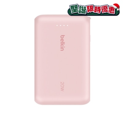BELKIN 贝尔金 BoostCharge行动电源 10K with Integrated Cable (3C CCC认证)