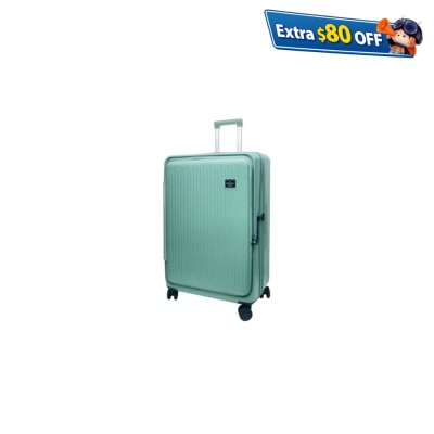 HALLMARK PC前揭式+中开可扩充拉链行李箱 HM904T