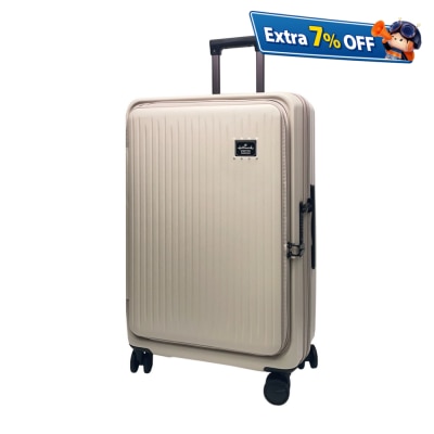 HALLMARK PC前揭式+中开可扩充拉链行李箱 HM904T