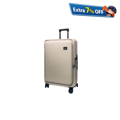 HALLMARK PC Zipper Front & Middle Opening Suitcase HM904T