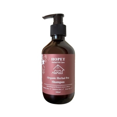 HOPET Organic Herbal Pet Shampoo 300ml Refreshing image