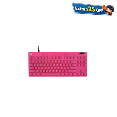 LOGITECH 罗技 PRO X TKL RAPID 类比电竞磁轴键盘