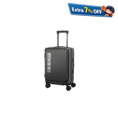 harajuku PC Front-opening Expandable Extra Protection Suitcase