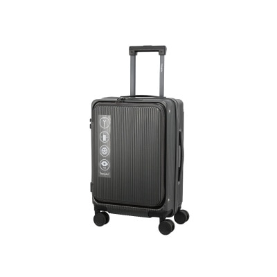 harajuku PC Front-opening Expandable Extra Protection Suitcase
