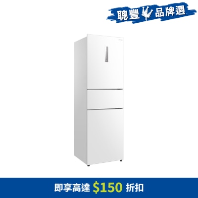 TOSHIBA 东芝 - 233公升变频三门下置式雪柜 - GR-RM352WI-PMA（53）