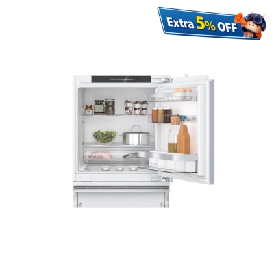 BOSCH KUR21ADE0C,Series 6 廚櫃底嵌入式冷藏櫃 緩衝平鉸鏈 嵌入式雪櫃