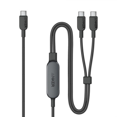 Anker 二合一 USB-C to USB-C 充电线 4FT/1.2M
