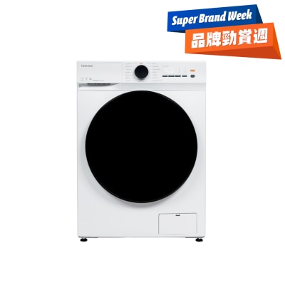 TOSHIBA 東芝 WW 8公斤1400轉470mm超薄身變頻前置式洗衣機 TW T21BU90UWH image