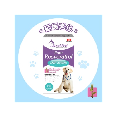 Royal-Pets Pure Resveratrol 60 capsules