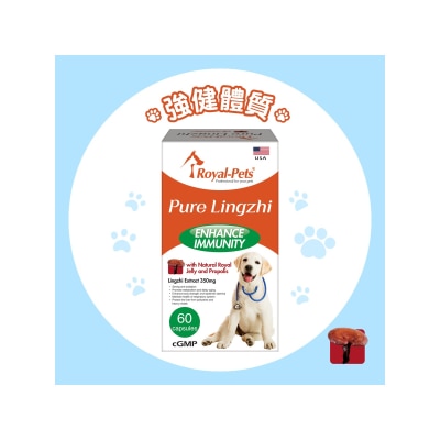 Royal-Pets Lingzhi 60 capsules