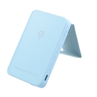 Momax Q.Mag Power 9 磁吸无线充流动电源连支架5000mAh 移动电源