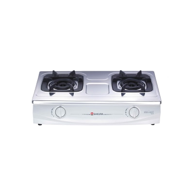 SAKURA G270 T Inner Flame Town Gas Double Burner Hotplate Gas Cooker image