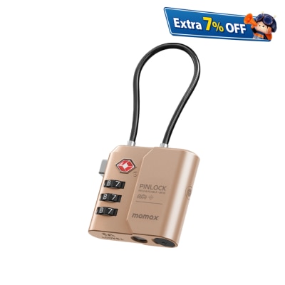 Momax PinLock TSA 锁头 Find My 全球定位器 BR15