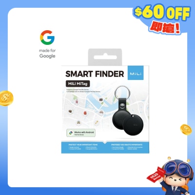 MiLi - MiTag Go 全球定位物品離開追蹤器 Tag for Android  安卓適用 連皮扣