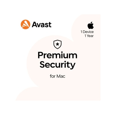Avast - Premium Security for Mac 防毒高级版 - 1台保護, 1年訂閱授權 (電子下載版)