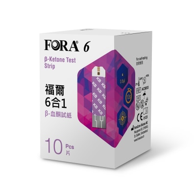 FORA - 血酮試紙 10張