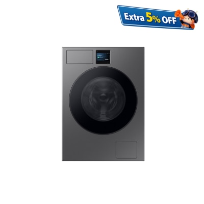 SAMSUNG 三星电子 WD12DBLB84GDSH, 全智能洗衣干衣机 12/7kg, 1400 rpm 2合1洗衣乾衣机