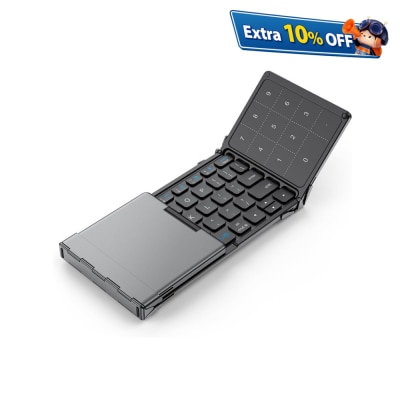 iClever IC-BK18 三折疊式雙觸控加數字鍵盤