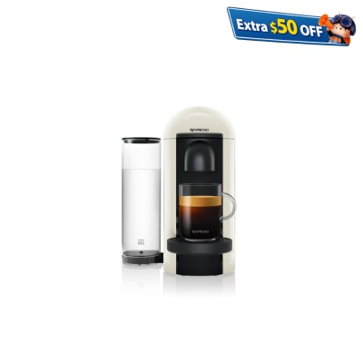 NESPRESSO GCB2-GB-WH-NE2 Vertuo Plus Coffee Machine