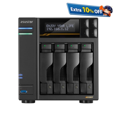 ASUSTOR 華芸 LOCKERSTOR 6 Gen3 AS6806T 網路儲存裝置