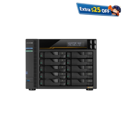 ASUSTOR 華芸 LOCKERSTOR 10 Gen3 AS6810T 網路儲存裝置