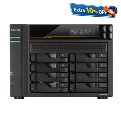 ASUSTOR 華芸 LOCKERSTOR 8 Gen3 AS6808T 網路儲存裝置